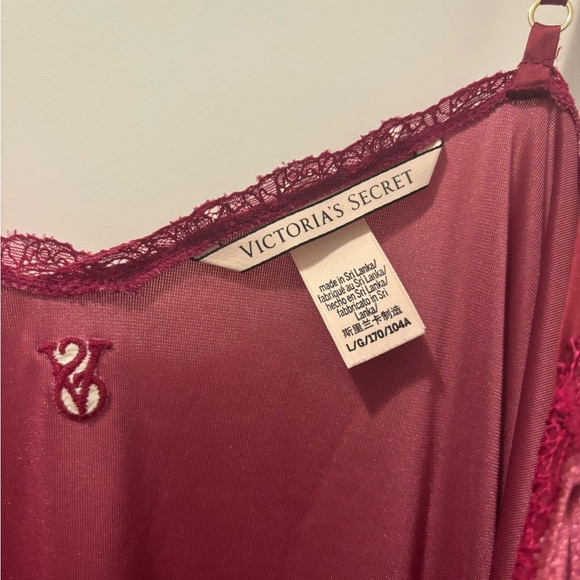 Victoria’s Secret Velvet Pink Slip Dress - Picture 3 of 4